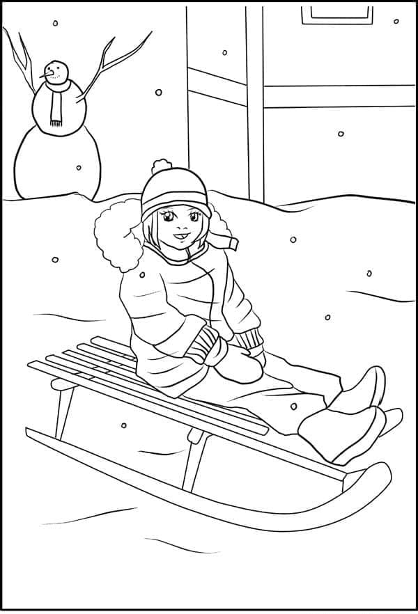 Vinter (19) fargelegging