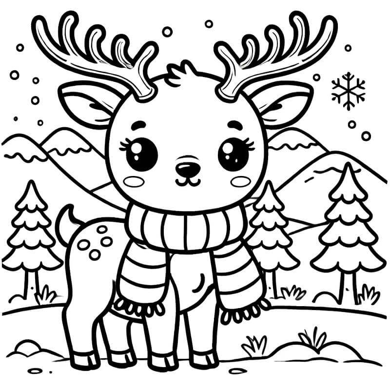 Vinter (36) fargelegging