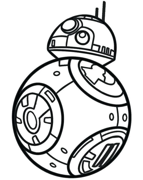 Bilde til utskrift av Star Wars fargelegging