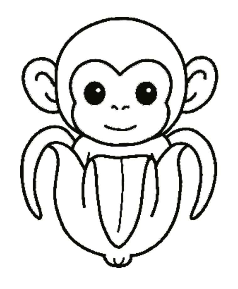Chimpanzini Bananini Gratis for Barn fargelegging