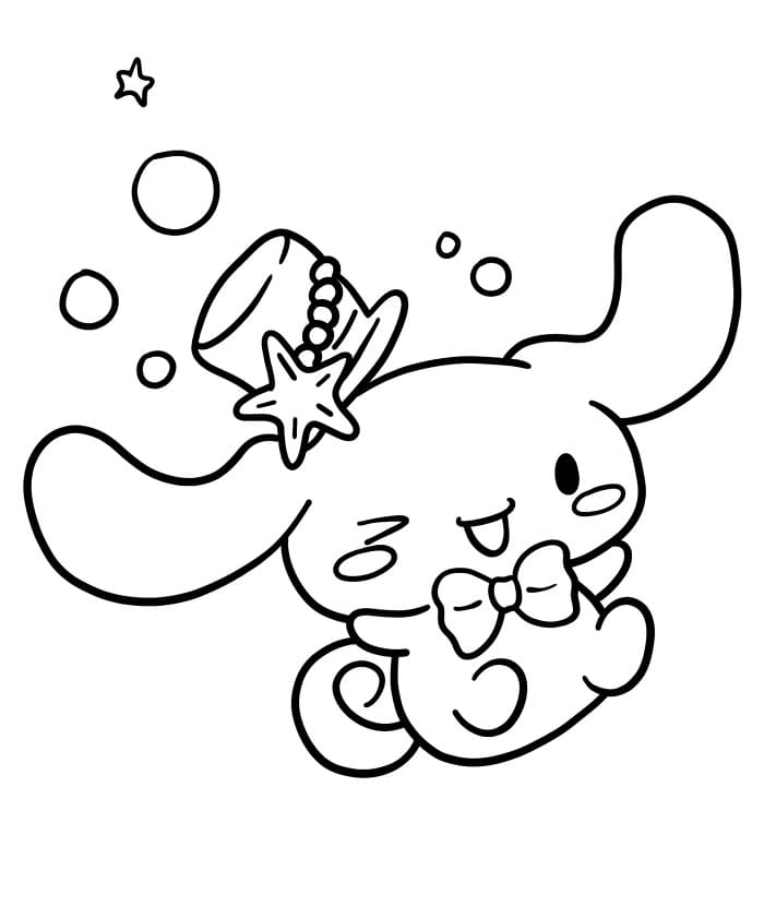 Cinnamoroll for printing fargelegging