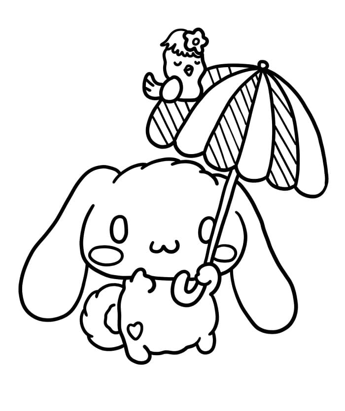 Cinnamoroll gratis for barn fargelegging