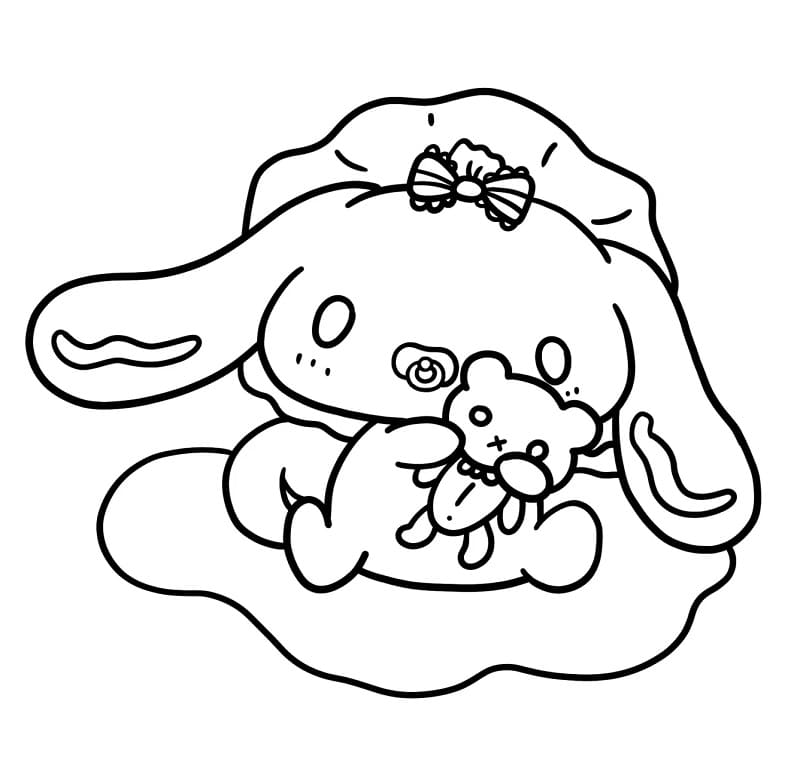Cinnamoroll til utskrift fargelegging