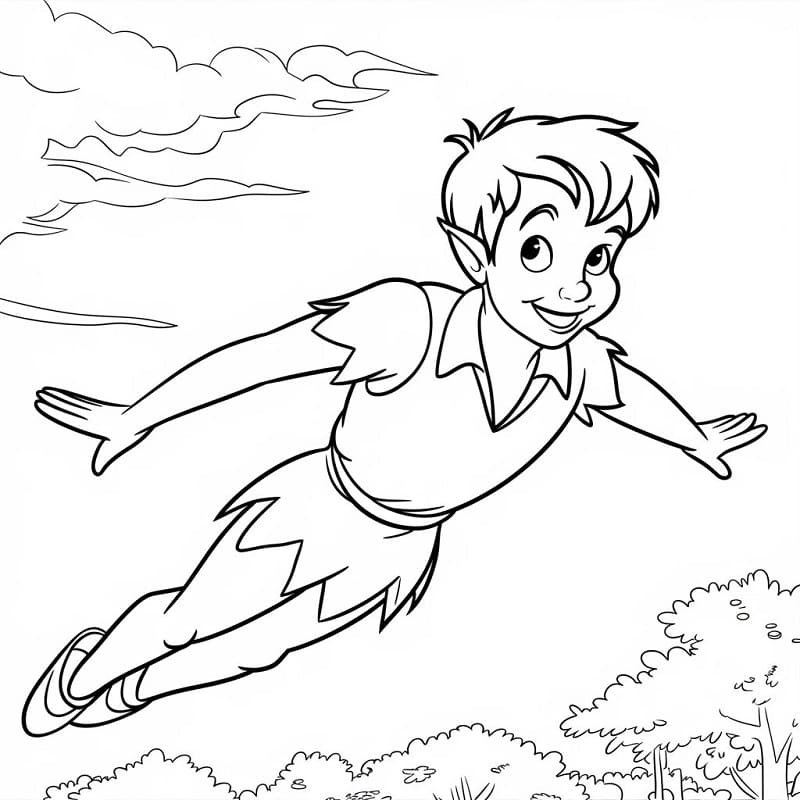 Disney Peter Pan fargelegging