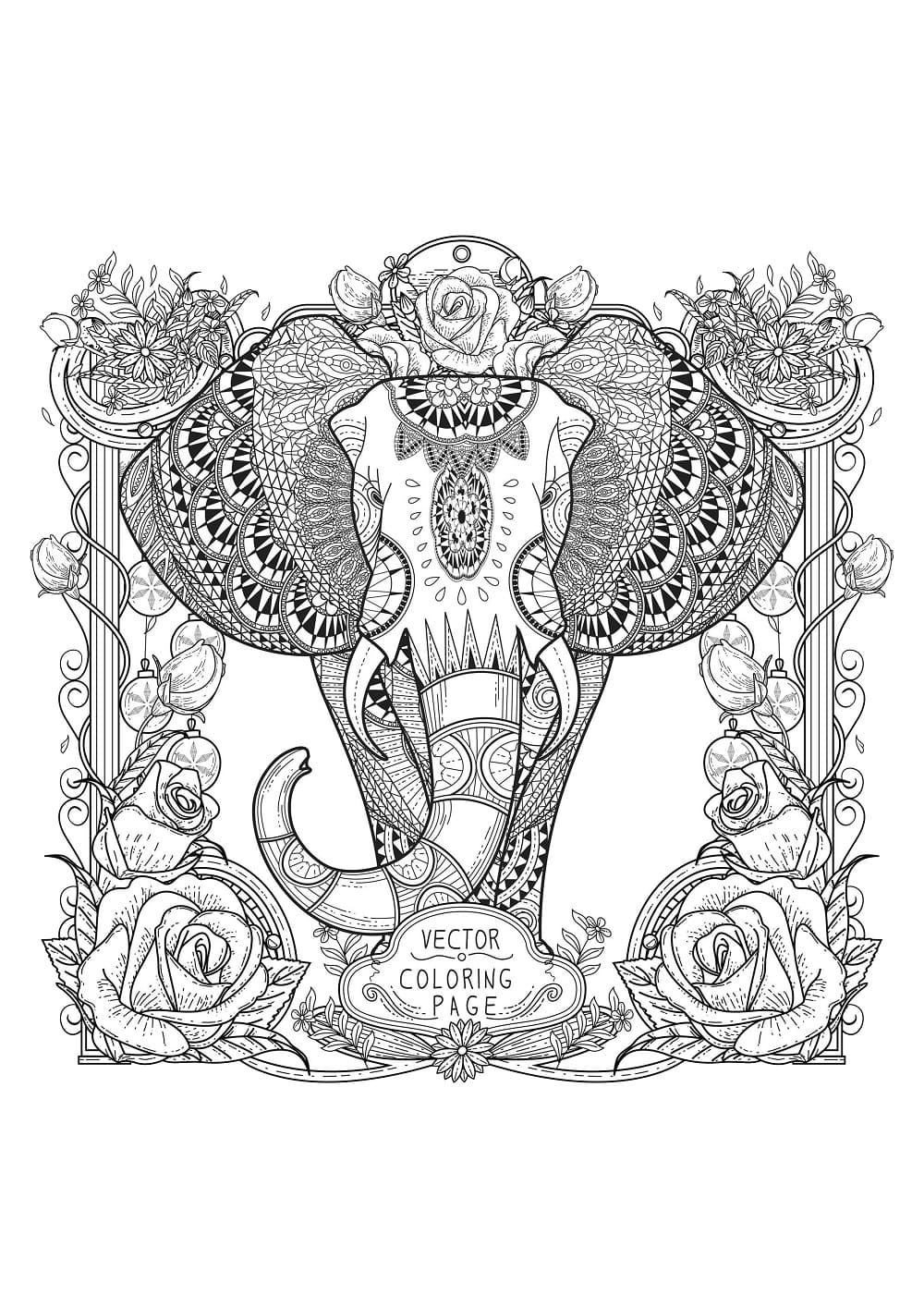 Fantastisk Zentangle fargelegging