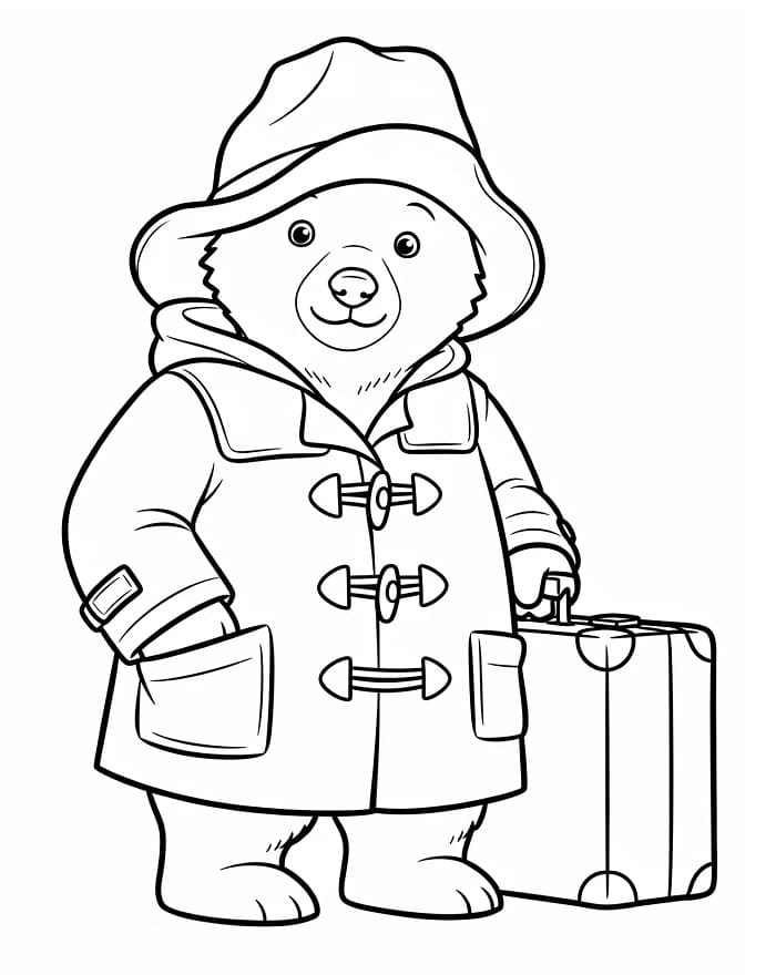 Glad Paddington fargelegging