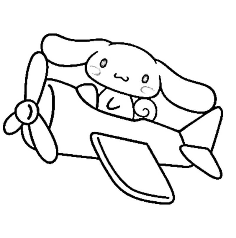 Gratis Cinnamoroll for barn fargelegging