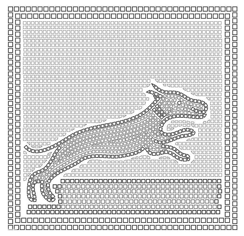 Gratis Mosaikk for barn å printe fargelegging