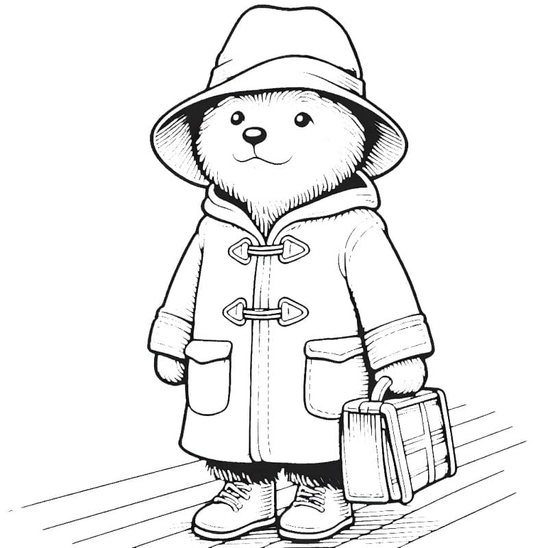 Gratis Paddington fargelegging