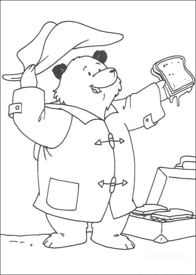Gratis Paddington Utskrivbar fargelegging