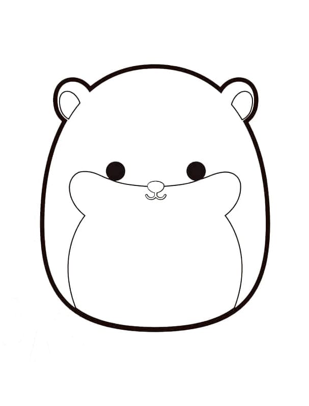 Gratis Squishmallow å skrive ut fargelegging