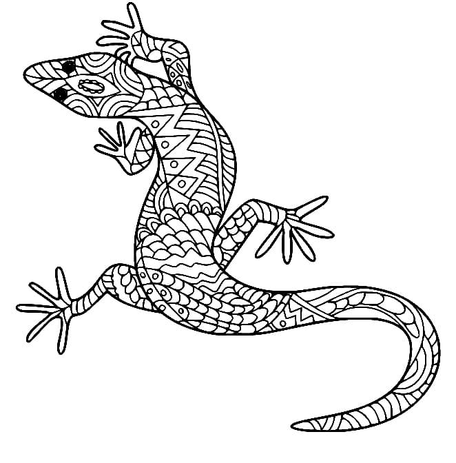 Gratis Zentangle illustrasjon fargelegging