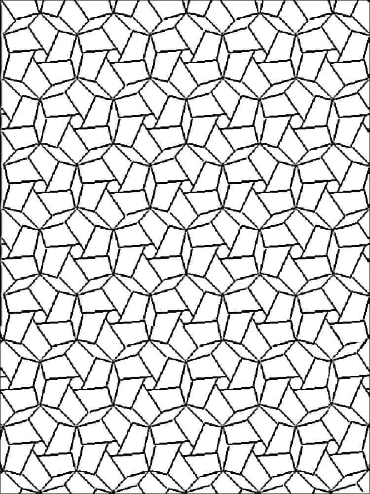 Imponerende Mosaikk fargelegging