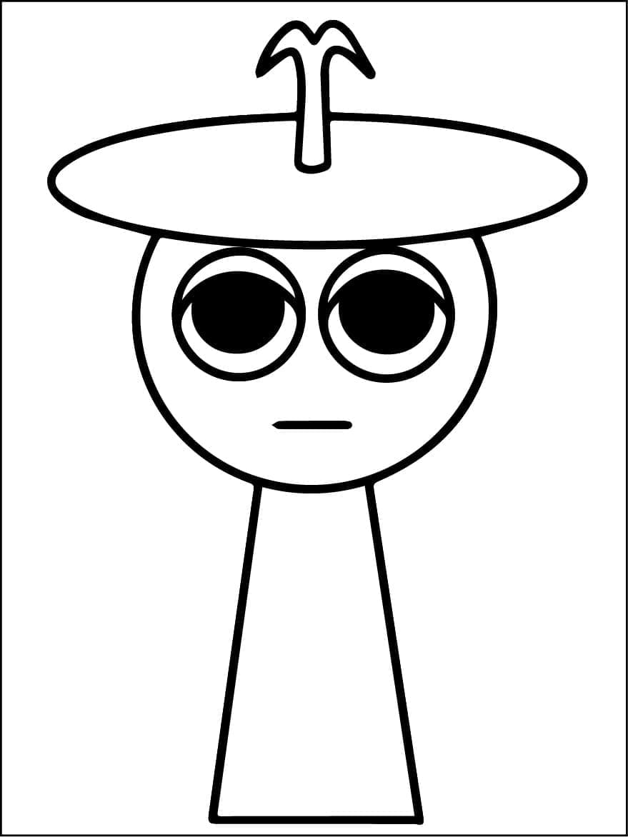 Incredibox Sprunki (5) fargelegging