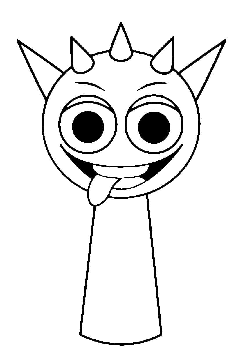 Incredibox Sprunki fri tegning fargelegging