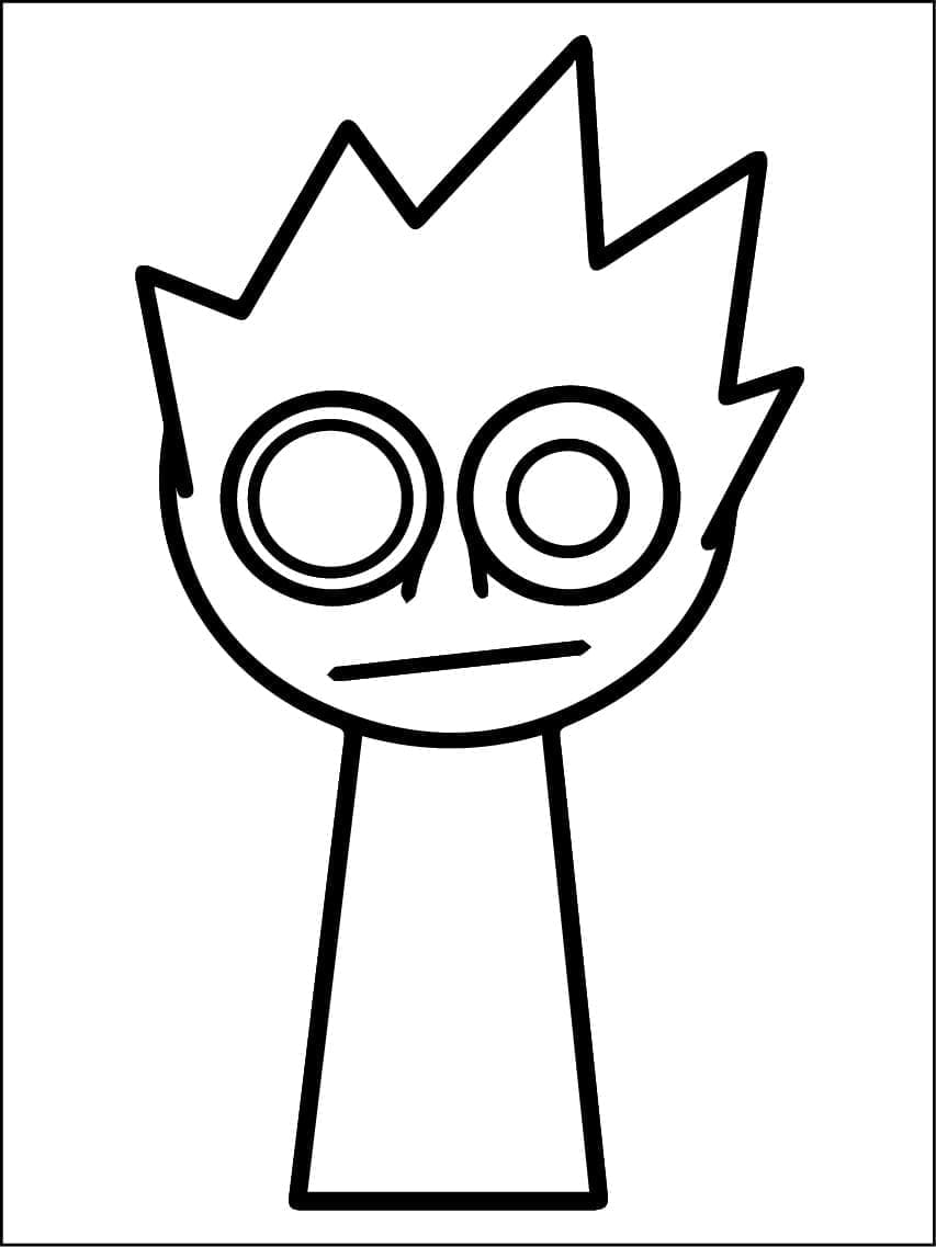 Incredibox Sprunki gratis for barn fargelegging
