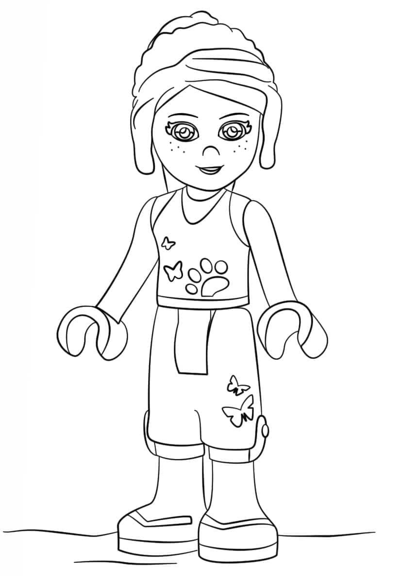 Lego Friends (3) fargelegging