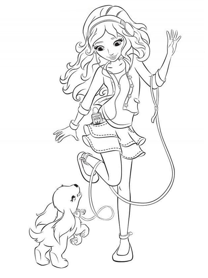 Lego Friends (8) fargelegging
