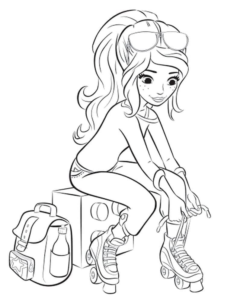 Lego Friends (9) fargelegging