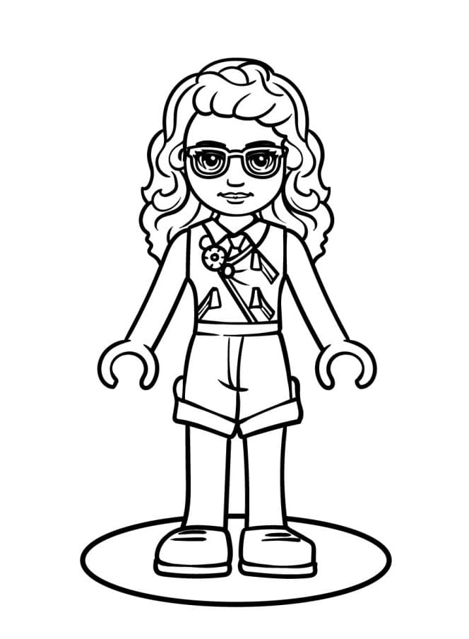 Lego Friends for barn fargelegging