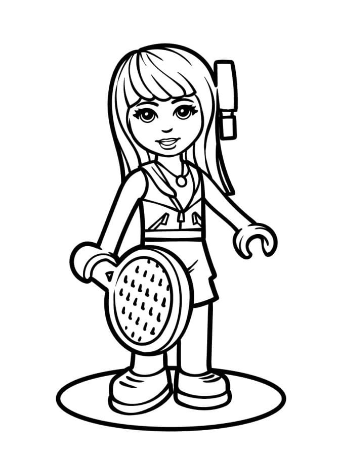 Lego Friends gratis for barn fargelegging