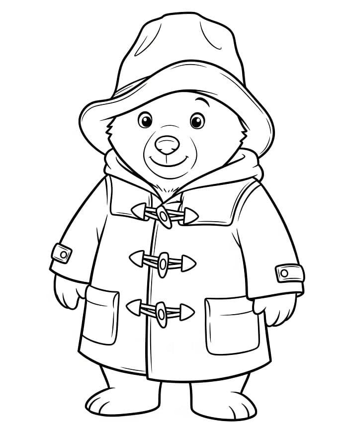 Morsom Paddington fargelegging