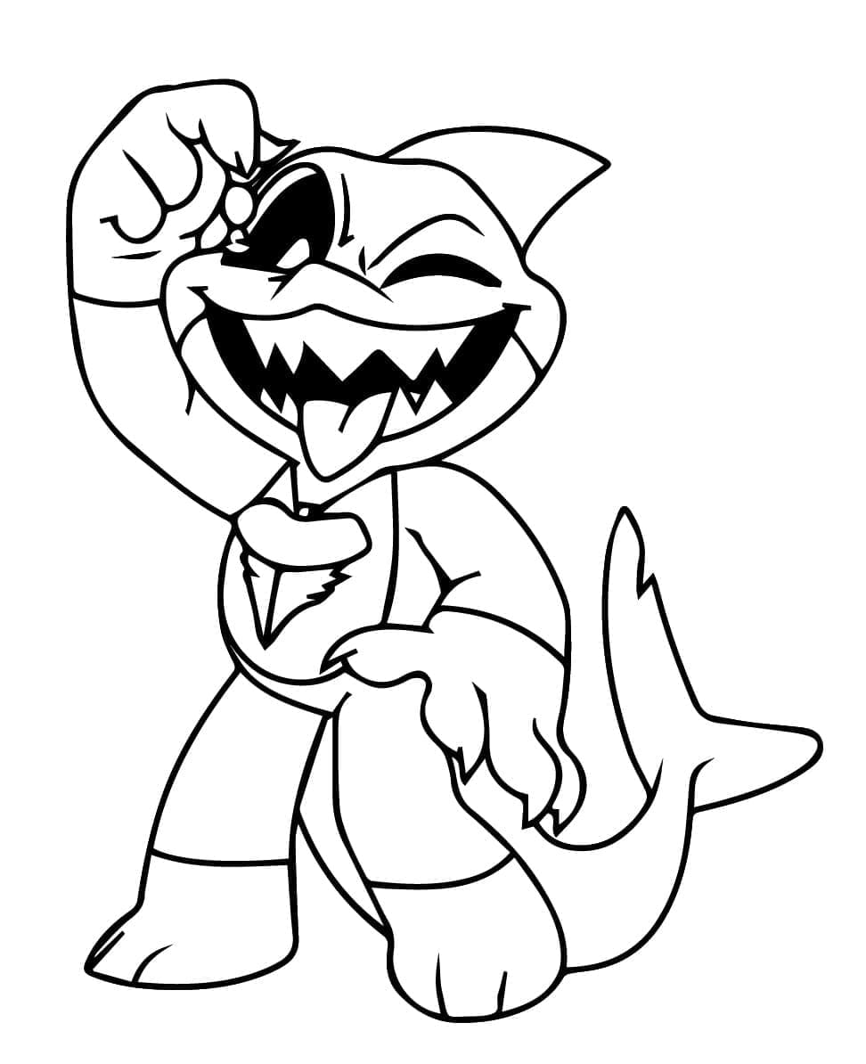 Nightmare Critters (3) fargelegging