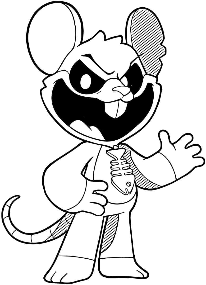 Nightmare Critters for barn fargelegging