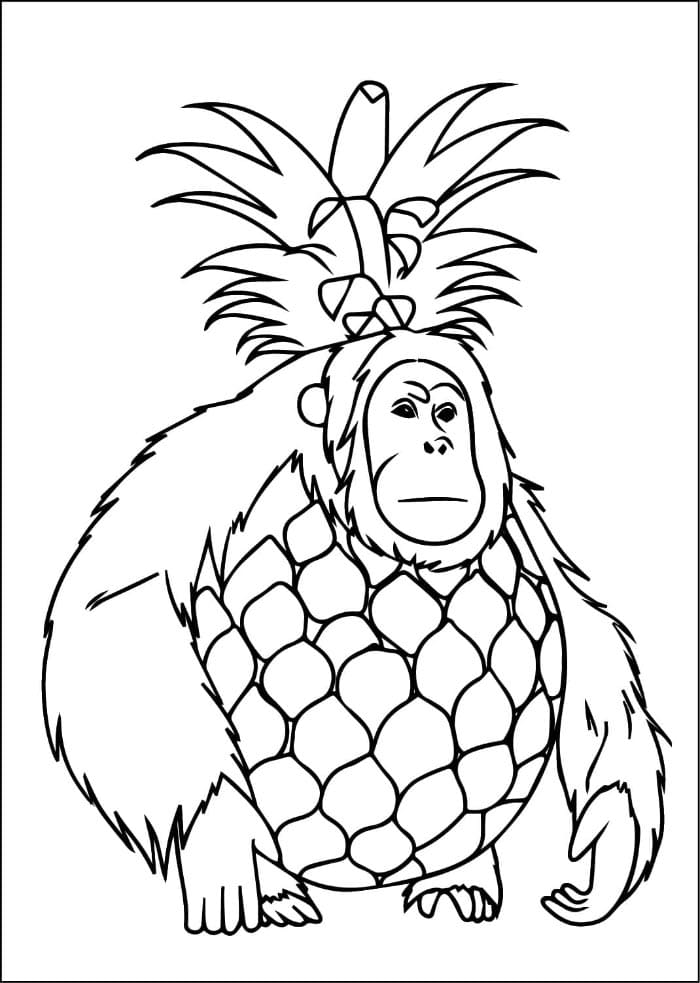 Orangutini Ananasini Brainrot fargelegging