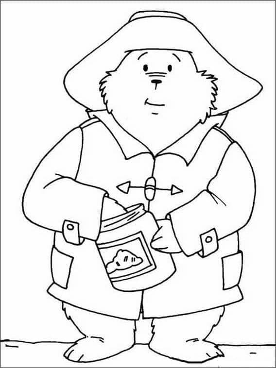 Paddington Utskrivbar Gratis fargelegging