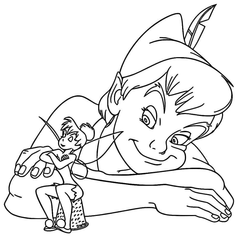 Peter Pan (1) fargelegging