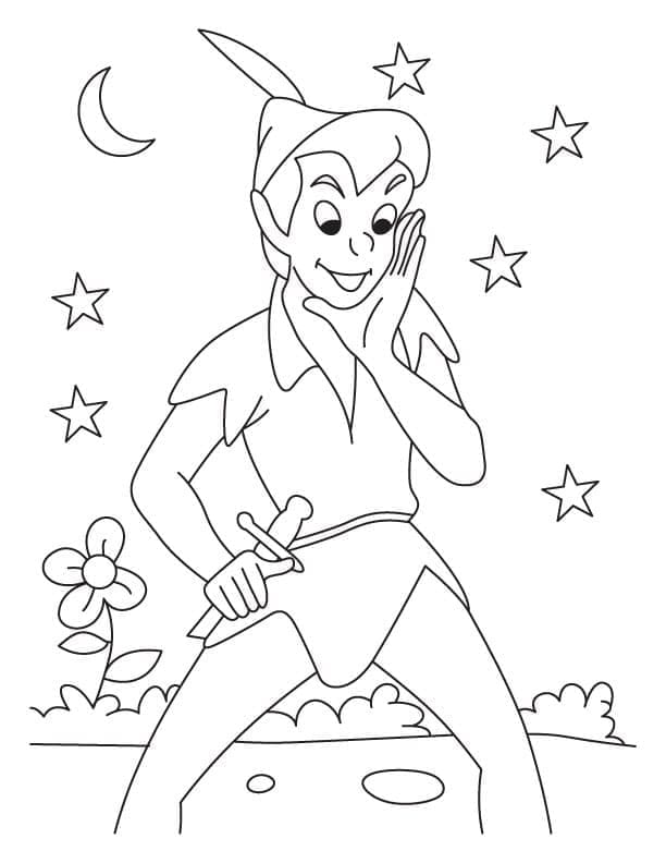 Peter Pan (12) fargelegging