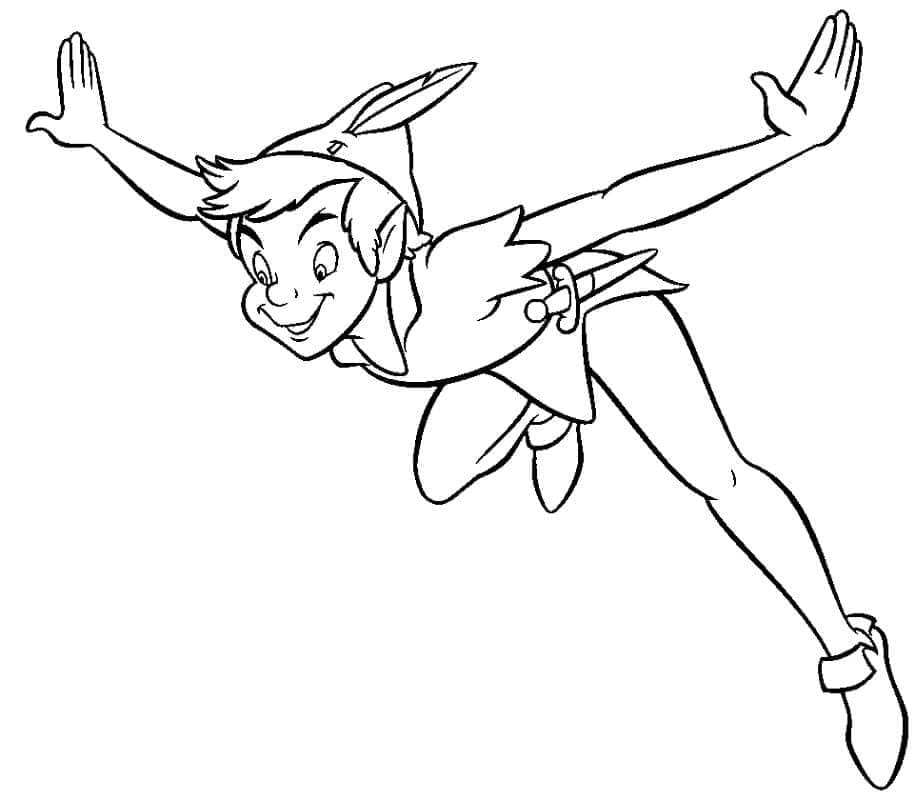Peter Pan (13) fargelegging