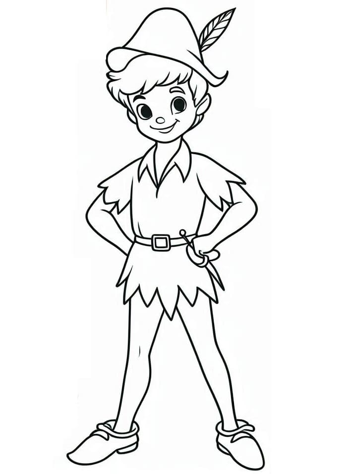 Peter Pan Disney fargelegging
