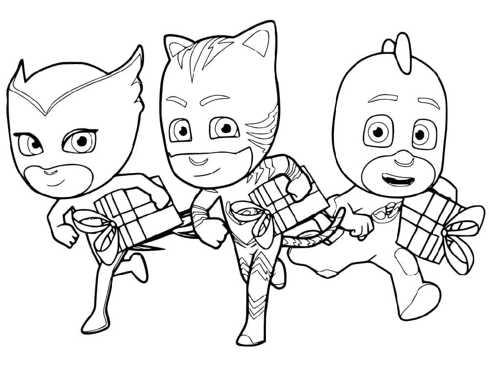 PJ Masks (8) fargelegging