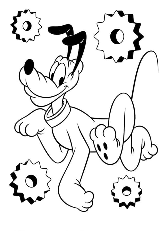 Pluto (10) fargelegging
