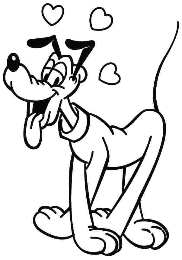 Pluto å fargelegge fargelegging