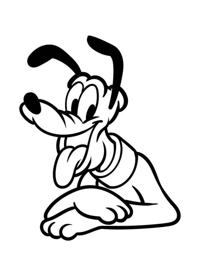 Pluto Disney fargelegging