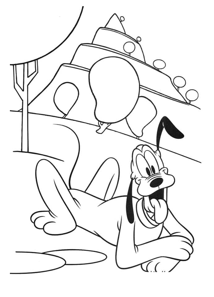 Pluto gratis for barn fargelegging