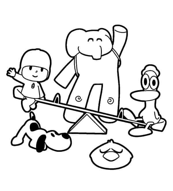 Pocoyo (1) fargelegging