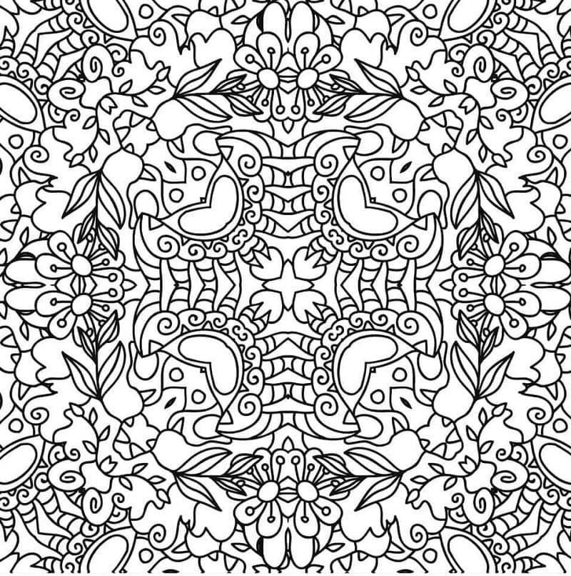 Psykedelisk (3) fargelegging