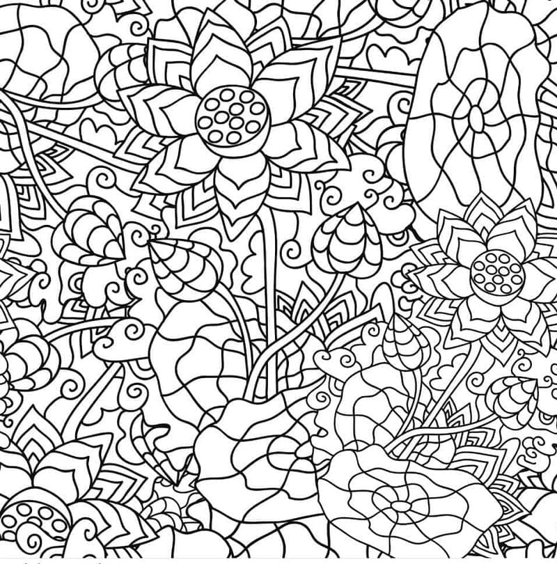 Psykedelisk (4) fargelegging