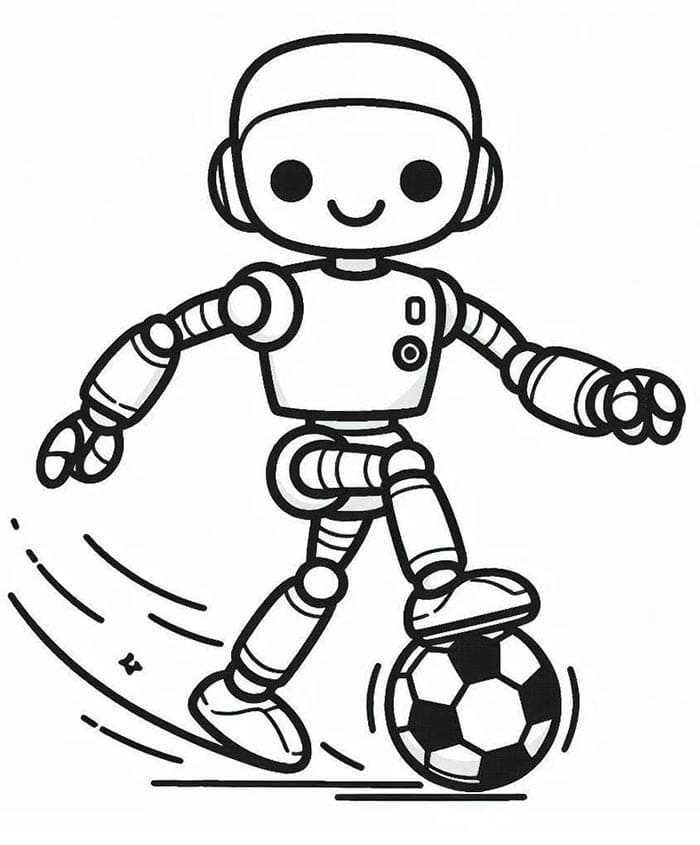 Robot (1) fargelegging
