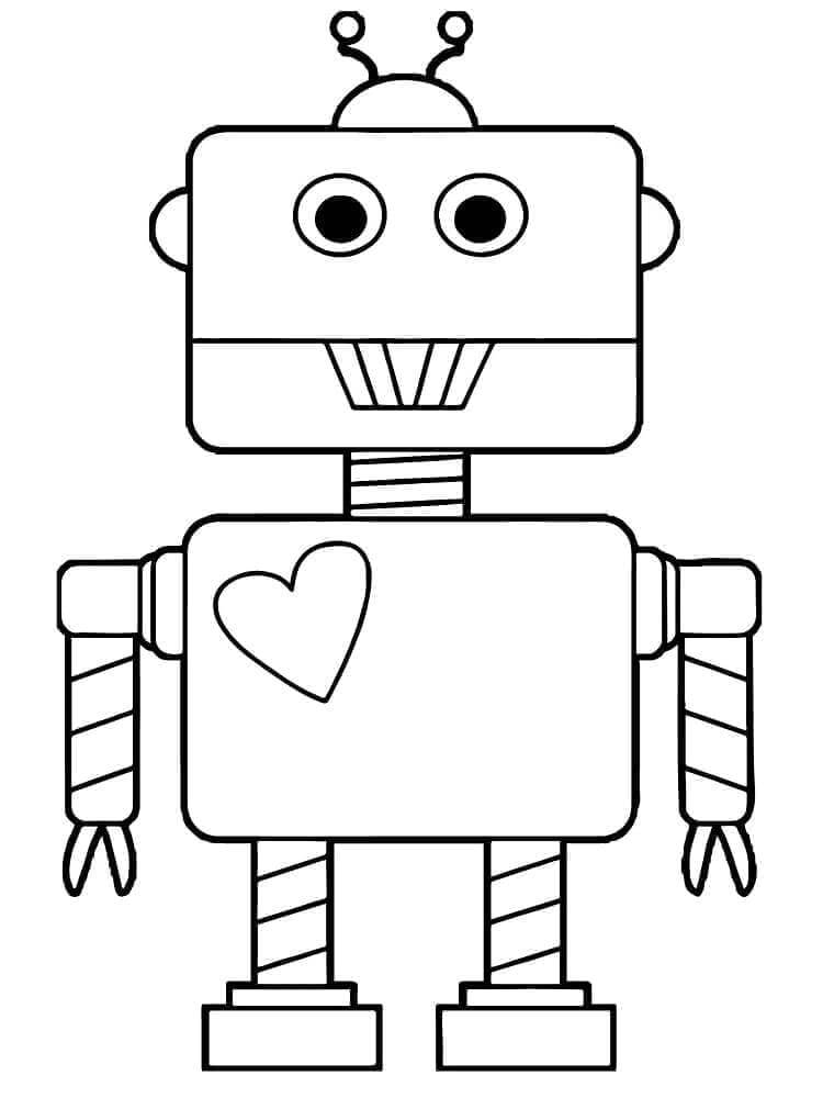 Robot (14) fargelegging