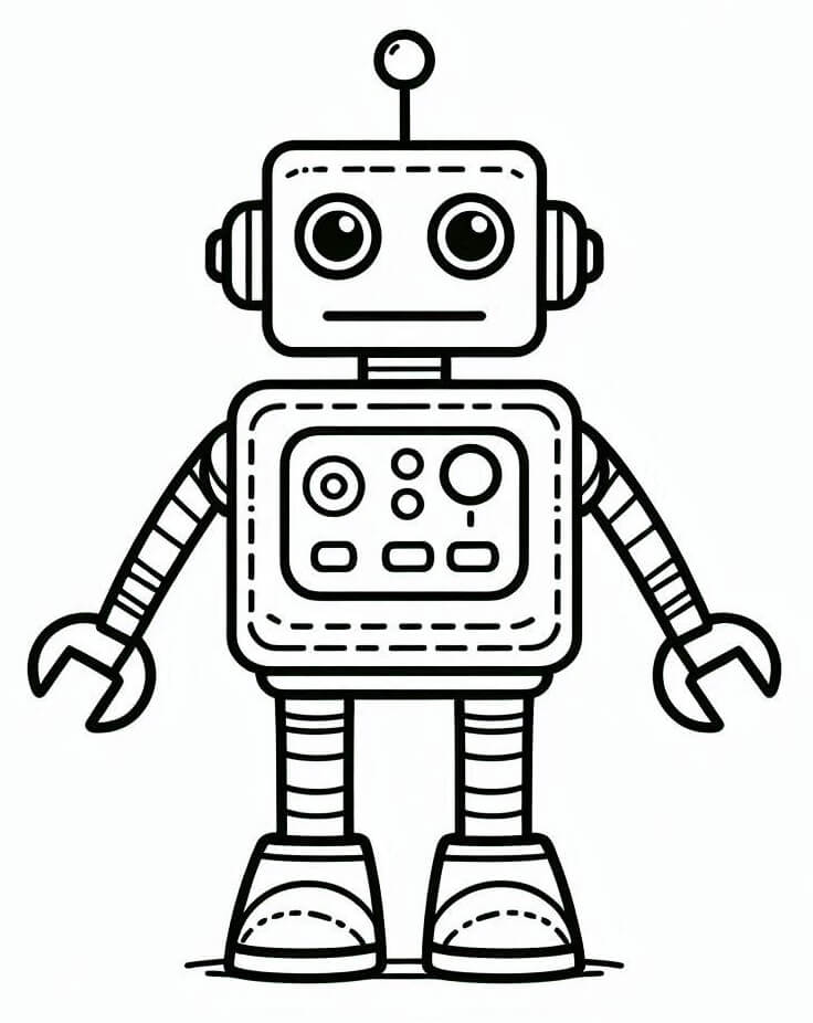 Robot (17) fargelegging