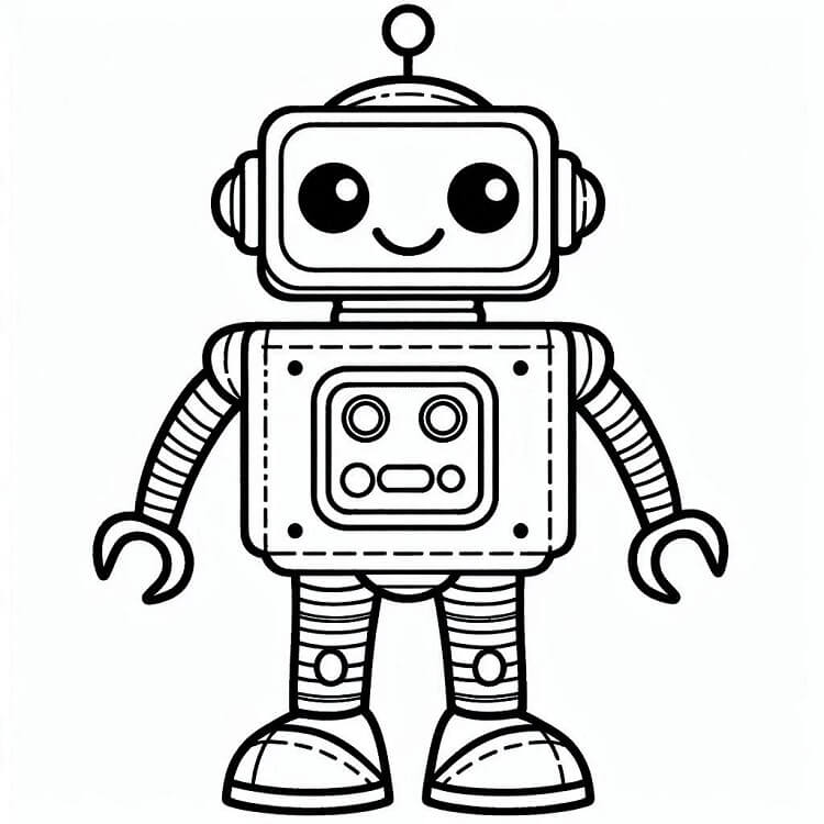 Robot (18) fargelegging