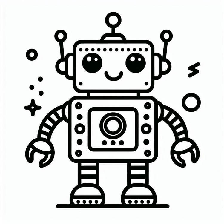 Robot (19) fargelegging