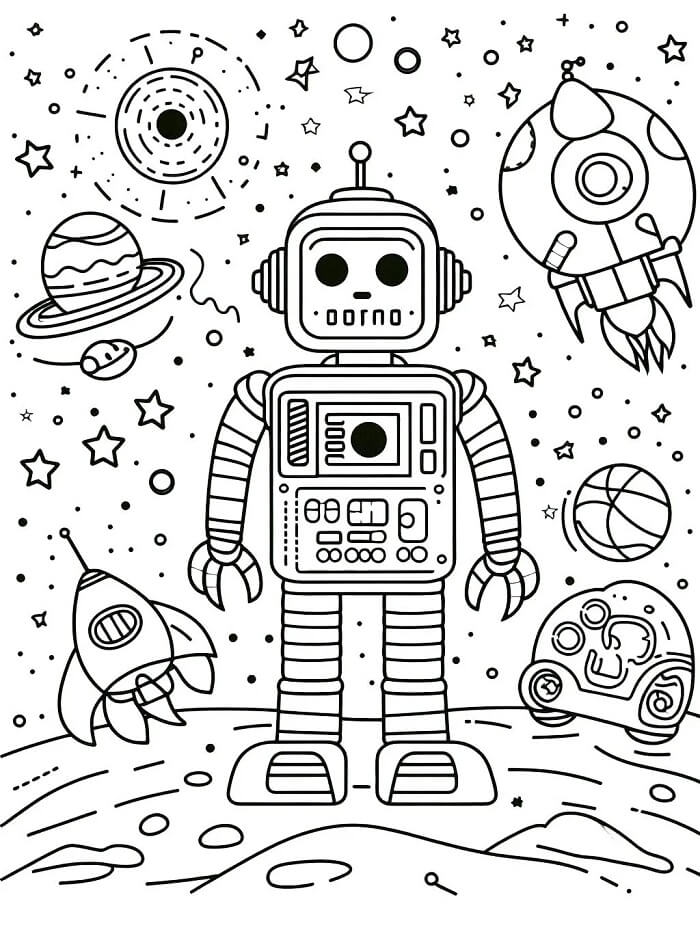 Robot (6) fargelegging