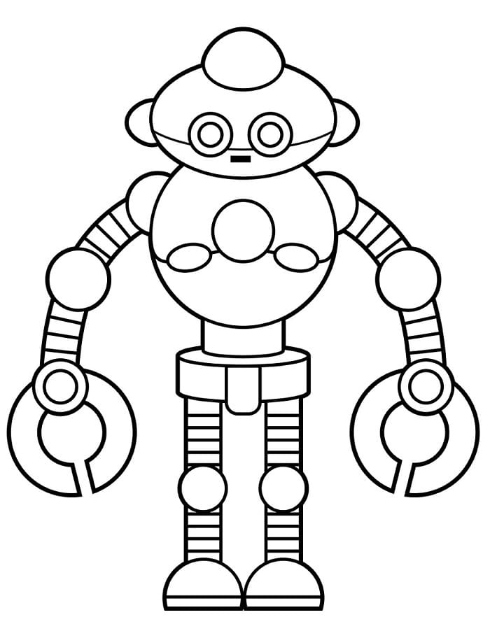 Robot Gratis fargelegging