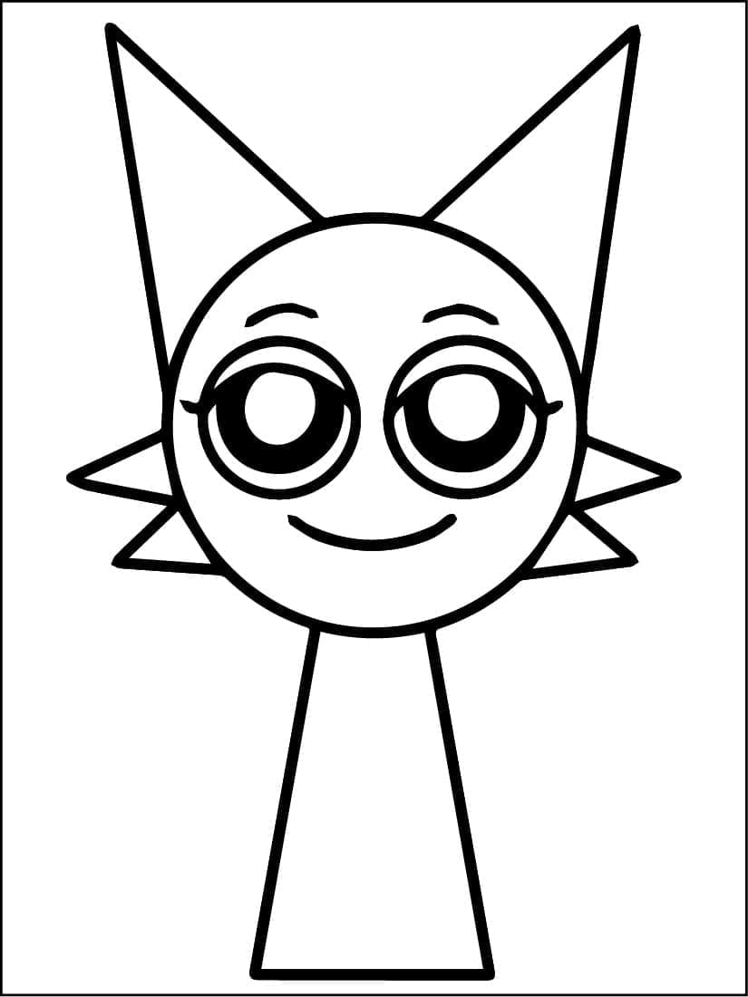 Skriv ut Incredibox Sprunki fargelegging